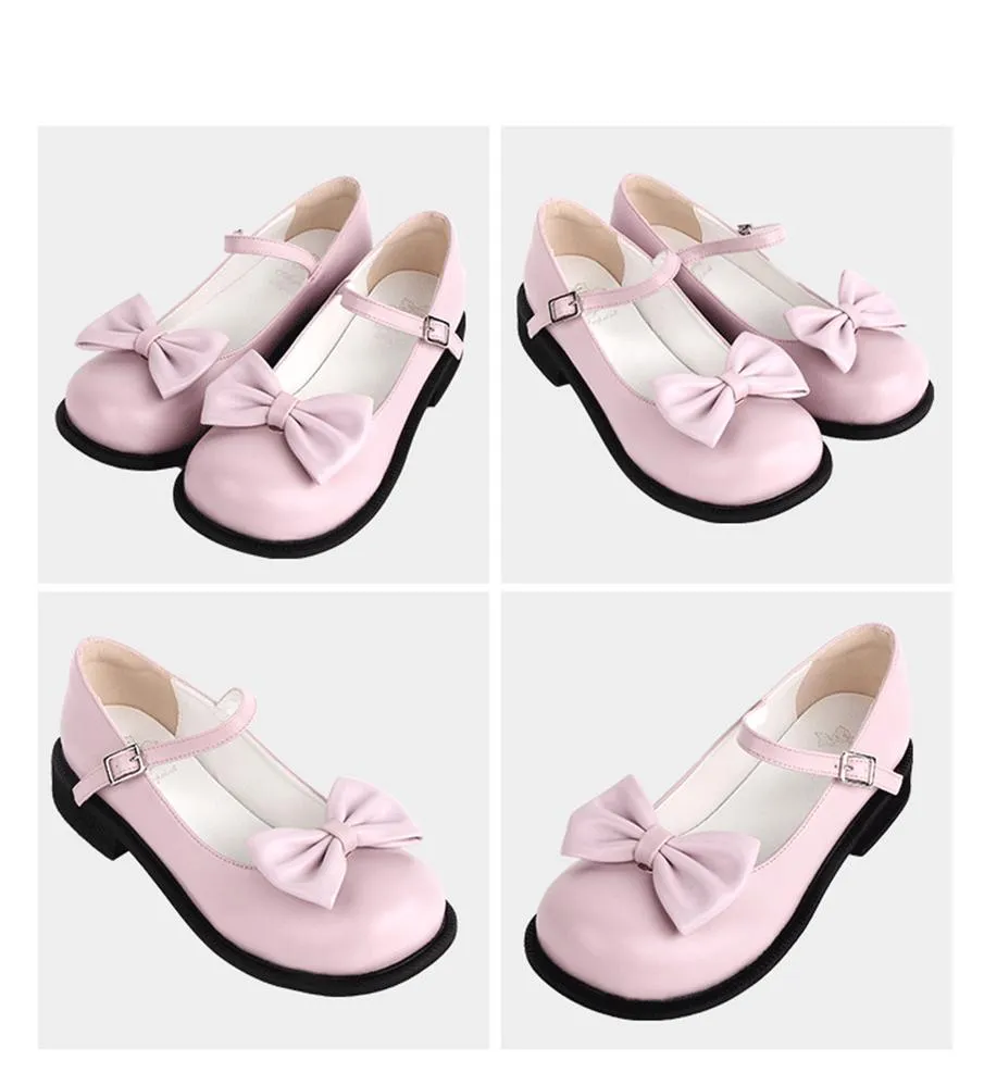 Angelic Imprint~Sweet Lolita Round-tow Lolita Shoes Multicolors