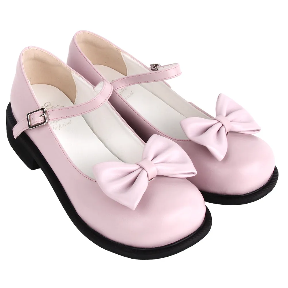 Angelic Imprint~Sweet Lolita Round-tow Lolita Shoes Multicolors