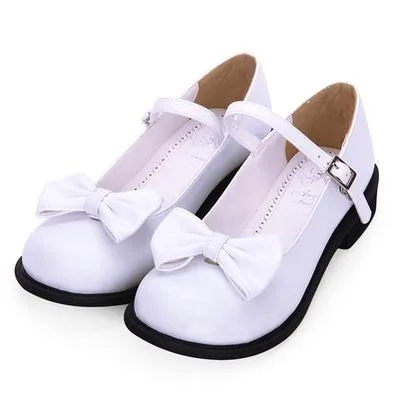 Angelic Imprint~Sweet Lolita Round-tow Lolita Shoes Multicolors