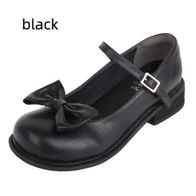 Angelic Imprint~Sweet Lolita Round-tow Lolita Shoes Multicolors