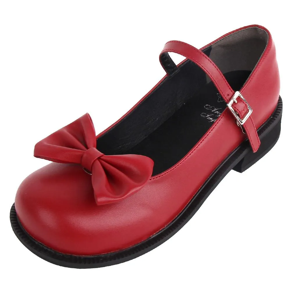 Angelic Imprint~Sweet Lolita Round-tow Lolita Shoes Multicolors
