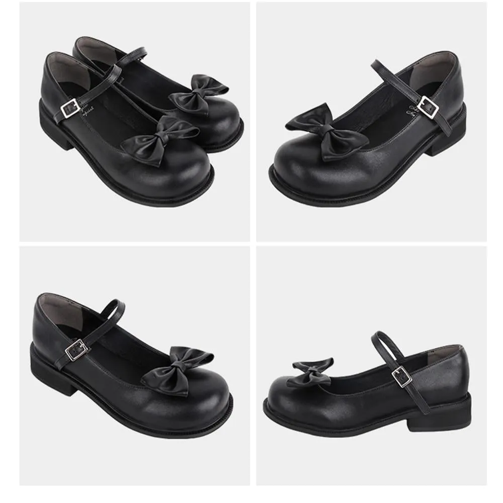 Angelic Imprint~Sweet Lolita Round-tow Lolita Shoes Multicolors