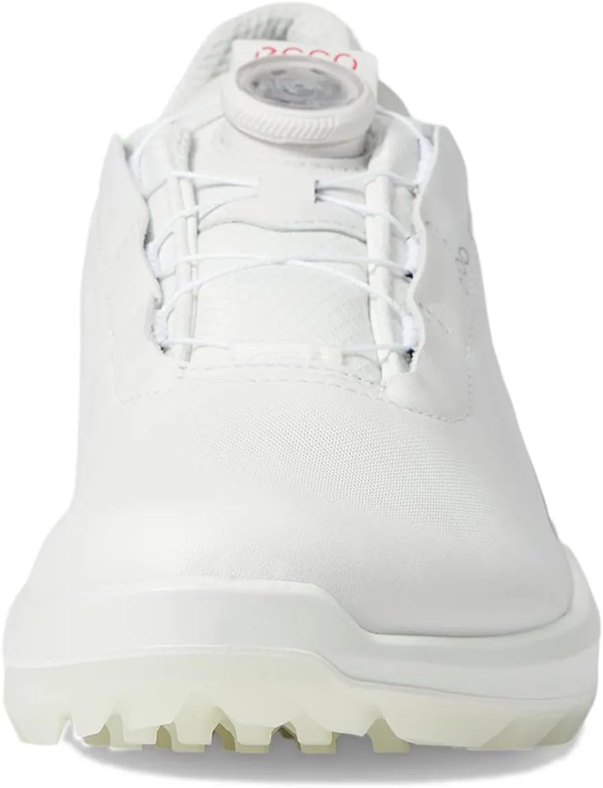 Biom H4 Boa GORE-TEX Waterproof Golf Hybrid Golf Shoes ECCO, White/Concrete Steer Steer Leather/Synthetic