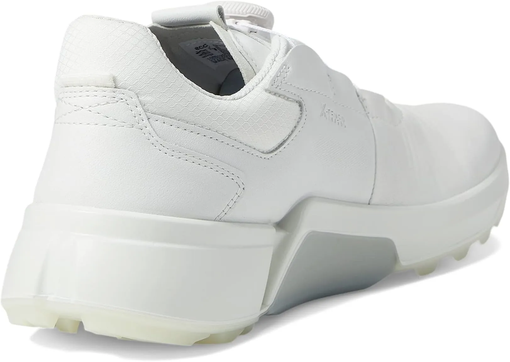 Biom H4 Boa GORE-TEX Waterproof Golf Hybrid Golf Shoes ECCO, White/Concrete Steer Steer Leather/Synthetic