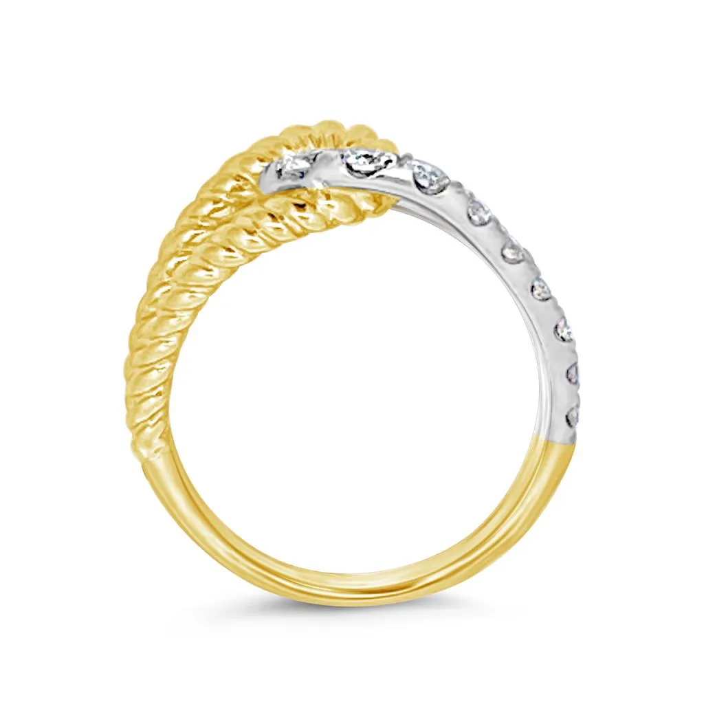 Clara by Martin Binder Diamond Rope Ring (0.98 ct. tw.)