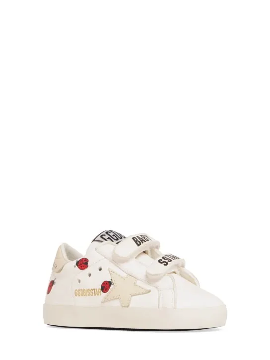Golden Goose   Napa leather pre-walker shoes 