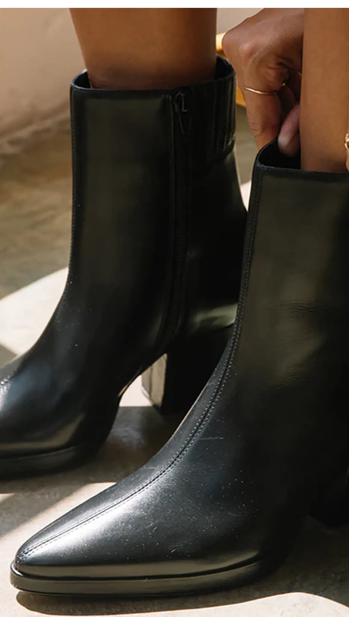 Hendrix Ankle Boot - Black