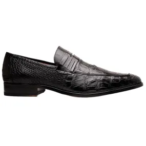 Marco Di Milano Matteo Alligator Black