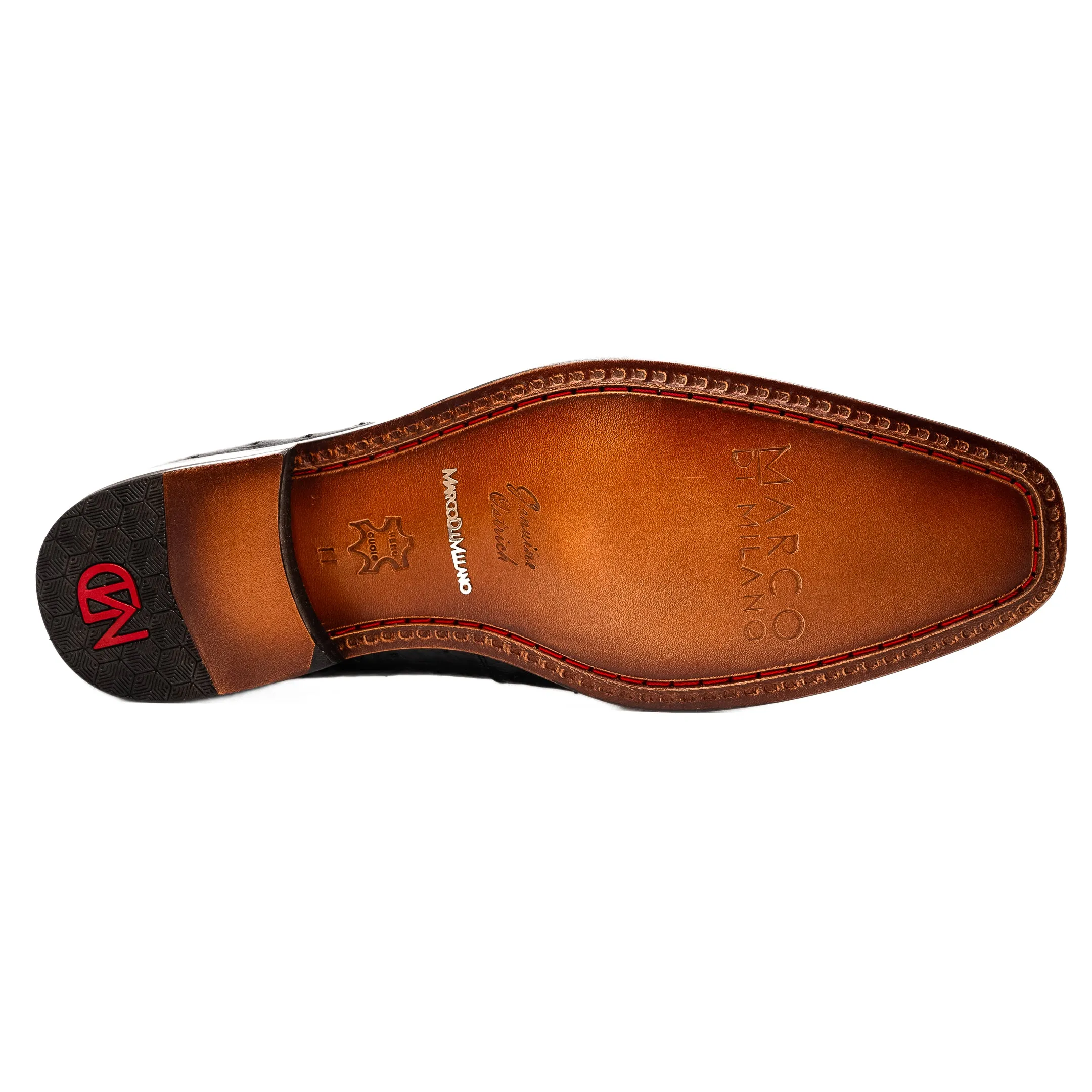 Marco Di Milano Matteo Alligator Black