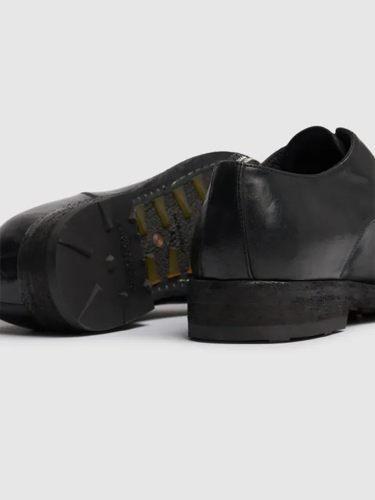 Officine Creative   Bulla leather lace-up shoes 