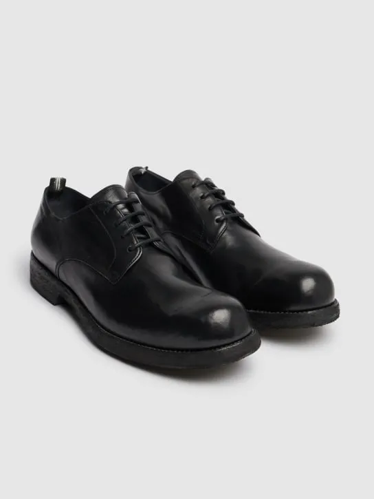Officine Creative   Bulla leather lace-up shoes 